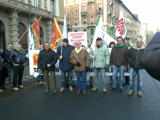 Milano - Manifestazione 20 gennaio 2012