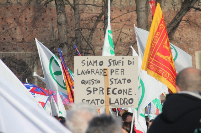 Milano - Manifestazione 20 gennaio 2012