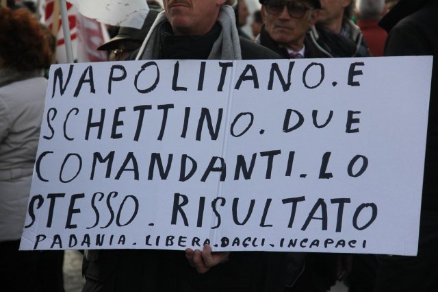 Milano - Manifestazione 20 gennaio 2012