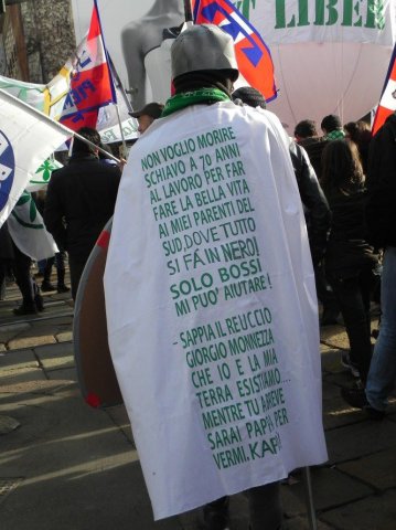 Milano - Manifestazione 20 gennaio 2012