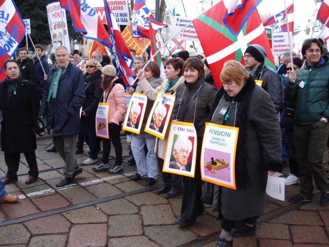 Milano - Manifestazione 20 gennaio 2012