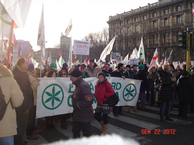 Milano - Manifestazione 20 gennaio 2012