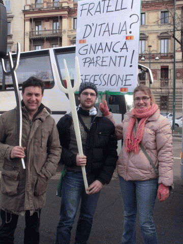 Milano - Manifestazione 20 gennaio 2012