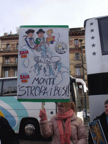 Milano - Manifestazione 20 gennaio 2012