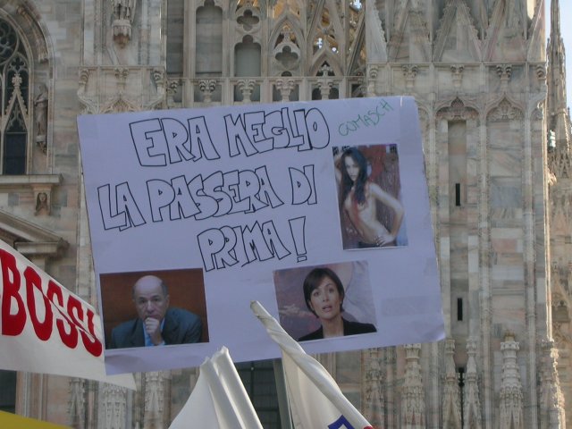 Milano - Manifestazione 20 gennaio 2012