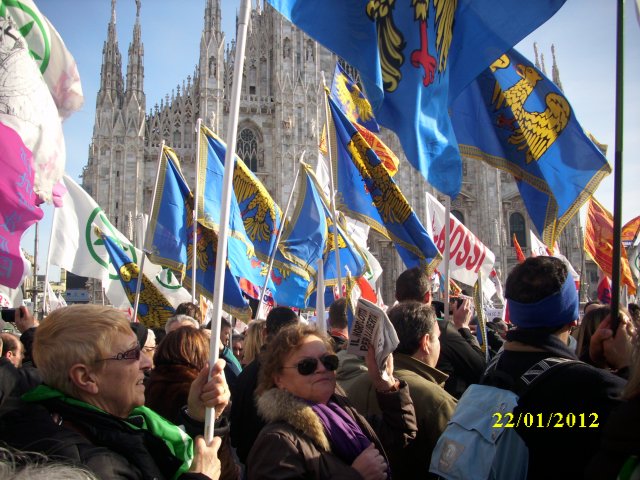Milano - Manifestazione 20 gennaio 2012