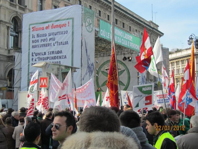 Milano - Manifestazione 20 gennaio 2012