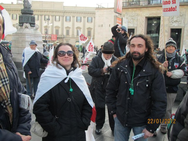 Milano - Manifestazione 20 gennaio 2012
