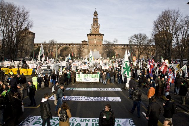 Milano - Manifestazione 20 gennaio 2012
