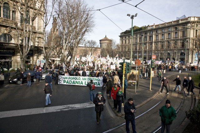Milano - Manifestazione 20 gennaio 2012