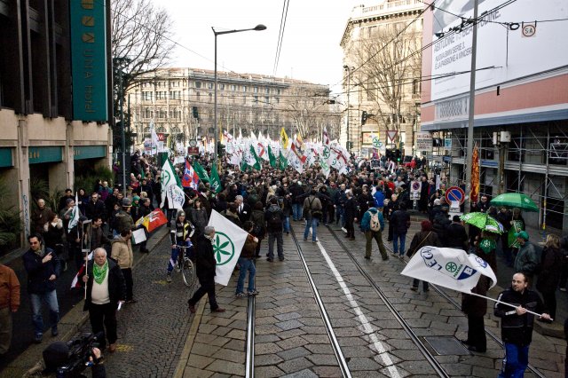 Milano - Manifestazione 20 gennaio 2012