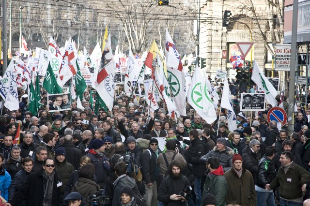 Milano - Manifestazione 20 gennaio 2012