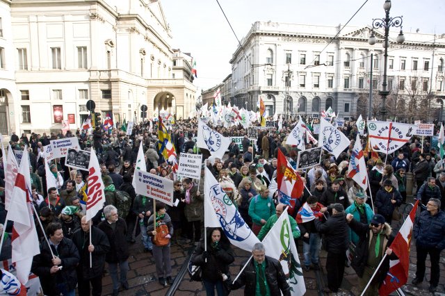 Milano - Manifestazione 20 gennaio 2012