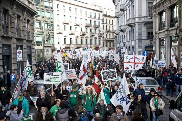 Milano - Manifestazione 20 gennaio 2012