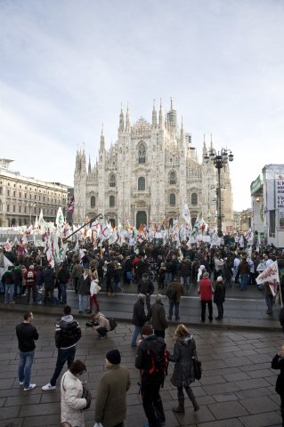 Milano - Manifestazione 20 gennaio 2012