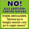 No alle adozioni Omosessuali