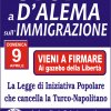  Stop a D'Alema e all'immigrazione